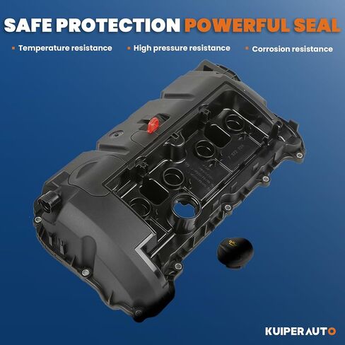 Engine Valve Cover 11127646554 Compatible for Mini Cooper 1.6 Non-Turbo 2007-2016 in Saudi Arabia