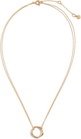 Tory Burch Women's Miller Stud Circle Pendant Necklace in Saudi Arabia