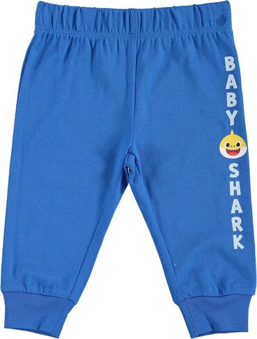 Baby Shark Baby Boys Clothing 3-Piece Set with Bodysuit, Pants, and Cap Newborn Clothes in Kuwait
