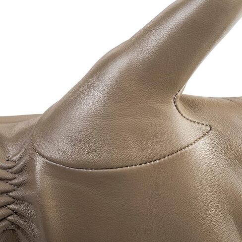 قفازات جلدية عصرية شتوية للنساء، بطانة دافئة من الكشمير، قفازات لقيادة الرسائل النصية تعمل باللمس in Kuwait