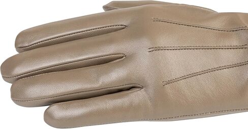 قفازات جلدية عصرية شتوية للنساء، بطانة دافئة من الكشمير، قفازات لقيادة الرسائل النصية تعمل باللمس in Kuwait