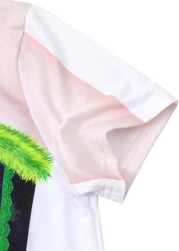 Womens Festival Bikini Printed Short Sleeve Costume T-Shirts in Saudi Arabia