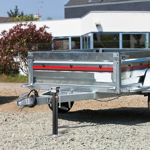 VEVOR Straight Trailer Coupler, for 2-Inch Hitch Ball, 3-Inch Channel, 5000 lbs Capacity, Heavy Duty Trailer Tongue Coupler, Ideal for Towing Station Wagons, Pickup Trucks, SUVs, Zinc Plated Surface in Saudi Arabia