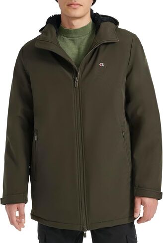 Champion Men's Mid-Length Soft Shell Performance Jacket with Sherpa Lining in Saudi Arabia