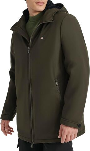 Champion Men's Mid-Length Soft Shell Performance Jacket with Sherpa Lining in Saudi Arabia