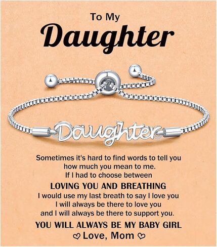Bracelets for Mom/Daughter, Birthday Christmas Mothers Day Valentines Day Gifts for Women in Kuwait