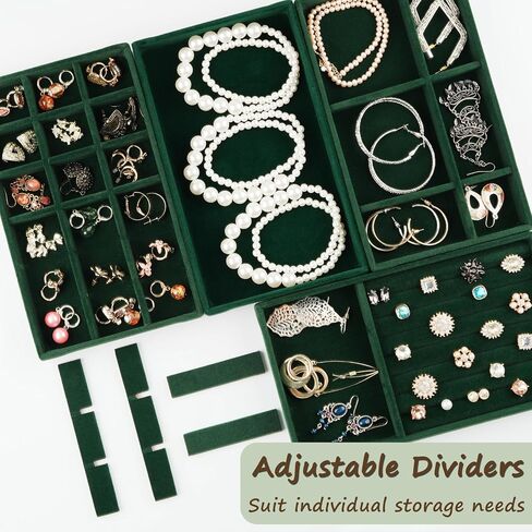 Jewelry Organizer Trays for Drawers Drawer Organizer Jewelry Trays Drawer Jewelry Organizer Tray Jewelry Organizer for Drawer (Beige) in Saudi Arabia