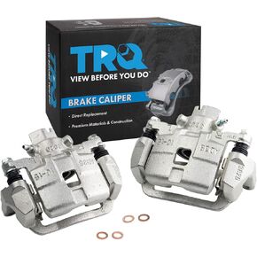 TRQ Rear Brake Caliper Set Compatible with 2003-2006 Subaru Baja 2000-2004 Legacy Outback