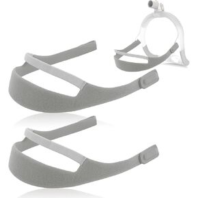 2 Pack Headgear Replacement Compatible with Airfit N30i/P30i, Adjustable CPAP Mask Strap for N30i and P30i CPAP Nasal Mask Replace Part, CPAP Accessories Supplies