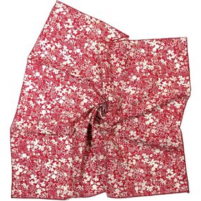 Shanlin Unisex Floral Cotton Bandanas 22"x22"