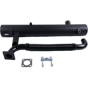 Solarhome New Muffler Pipe Clamp Gasket Kit 6677363 6569624 6514737 6575580 Compatible with Bobcat 642 643 645 742 743 1600 Skid Steer Loader