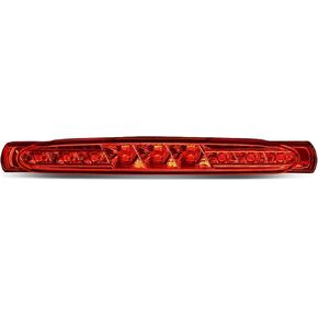 DNA MOTORING 3BL-CCV97-LED-RD Red Lens LED High Mount 3rd Third Brake Light [Compatible with 97-04 Chevy Corvette]