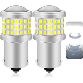 Fenikso 1156 Brake Light, 1141 1003 BA15S 7506 7507 P21W LED Bulbs Red 69SMD with Projector Replacement for Reverse Backup Parking Tail Brake DRL Turn Signal Light, Pack of 2