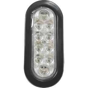 Blazer International C562CRTM 6" LED Oval Stop/Tail/Turn Light, Red