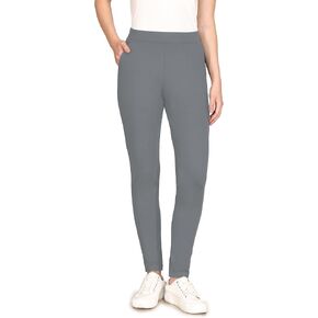 Bamans Dress Pants for Women Work Business Office Skinny Tummy Control Trousers 29" Inseam Stretchy Formal Slacks