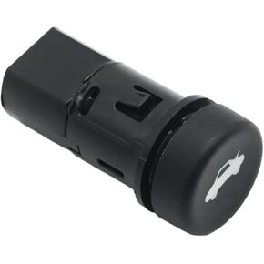 UOIENRT 92224594 Rear Trunk Release Lock Switch Button, Replacement for Chevrolet Malibu 2004-2008, Replacement for Chevrolet Camaro 2010-2015 (Black)