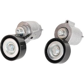Belt Tensioner with Pulley Fit for Volkswagen Passat 12-14, Fit for Beetle 06-13, Fit for Golf 12-14, Fit for Jetta 05-18, Fit for Rabbit 06-09, Fit for Bora 05-10 Replace OE# 07K903315S, 07K903315G