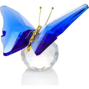 Movdyka Brown Crystal Sea Turtle Decor Gifts for Women Sea Turtles Statue Handmade Blown Art Glass Sculpture Collection Animals Figurine Home Decor Paperweight Birthday Present
