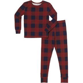 PajamaGram Snug Fit Kids PJs - Boy Pajamas and Girl Pajamas - Kids Cotton Pajamas - Long Sleeve Youth Pajamas Kids Pajama
