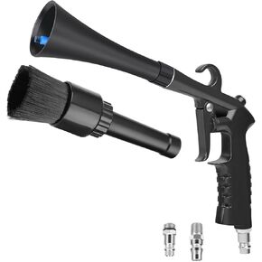 Linkstyle Car Cleaning Gun Kit, High-Pressure Car Interior Dryer Air Blow Gun for Car Detailing Quickly Blasts Dirt Dust