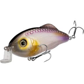 Strike King (HCHH-409 Hybrid Hunter Crankbait Fishing Lure, 409 - Chrome Blue, 1 oz