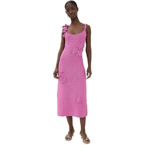 Amur Women's Allegra Floral Knit Midi Dress