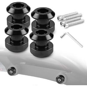 4pcs Docking Hardware Kit Sissy Bar Backrest Mounting Spools Kit Aluminum Bungee Buttons Quick Release for Can Am Spyder F3 F3-S F3-T F3-LTD Models All Years