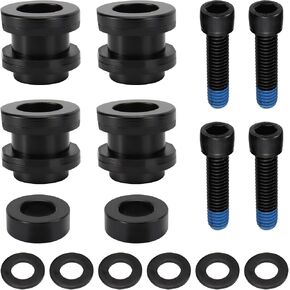 MoKitDora Hold Fast Sissy Bar Docking Hardware Kit for Harley 2018-later Softail Fat Boy FLFB, FLFBS, FXBR FXBRS FLDE, FLHC, FLHCS, Slim FLSL, FXBB, FXFBS, FLSB, FXLR, FXLRS and FXST Models, Black in Saudi Arabia