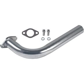 New Header Exhaust Pipe For Predator 420cc Go Kart & mini bikes,Fit:GX270,GX390 Silver