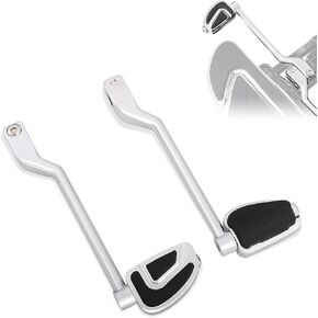 WOWTK Heel/Toe Shifter Levers w/Shift pegs, Front and Rear Shifter Pegs For Harley '86-'17 FL Softail, '88-later Touring CVO Road Glide Street Glide Electra Glide Road King and '08-later Trike, CR#1