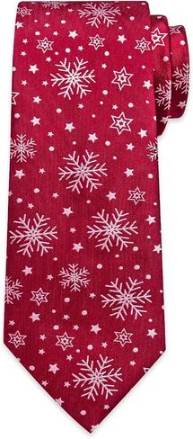 DiBanGu Christmas Ties for Men Festival Mens Holiday Tie and Pocket Square Set Santa Xmas Party Vacation Necktie in Kuwait
