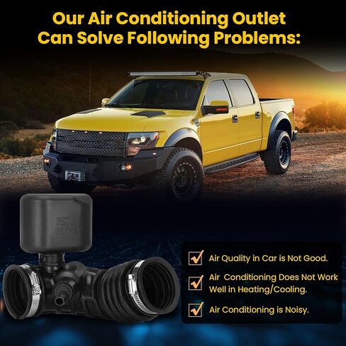 خرطوم قناة منفذ منظف الهواء 95232495 مناسب لسيارة شيفروليه سبارك 2013-2015 شيفروليه سبارك EV 2014-2015 (كهربائي)، خرطوم قناة المخرج، قناة منظف الهواء سبارك، استبدل 96910374/95232495/95232497 in Kuwait