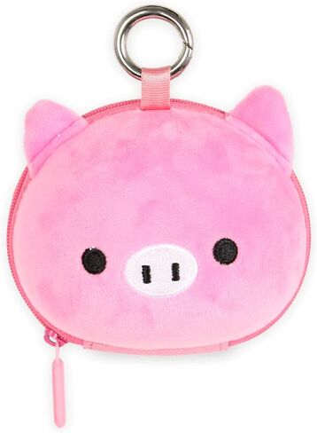 Supercute Plush Coin Purse, Cute Cartoon Zipper Change Pouch with Key Ring for Women Men Kids (Bear) in Saudi Arabia