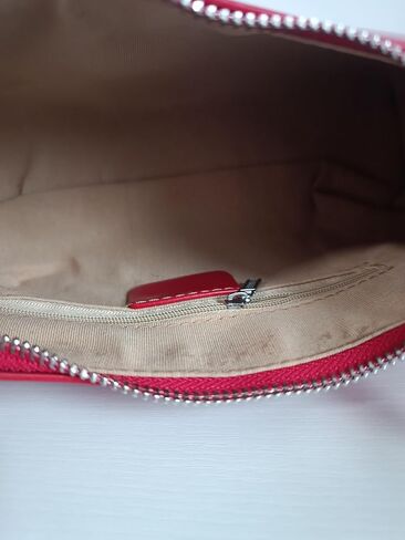 Women Red Retro Underarm Shoulder Bag Y2k Patent Leather Hobo Bag Purse in Saudi Arabia