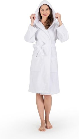 Nine West Women's Hooded Terry Bathrobe in Saudi Arabia