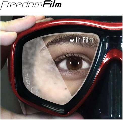 TUSA Anti-Fog Freedom Film for Scuba Diving/Snorkeling Masks, fits M-1007S Paragon S Masks in Saudi Arabia