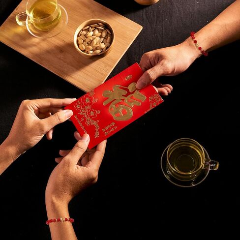 Tondiamo 6 Pcs 2026 Chinese New Year of Horse Bracelet Red String Gold Charm Beaded Bracelet Chinese Zodiac Animal Good Luck Jewelry Year of The Horse Gift in Saudi Arabia