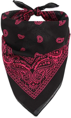 RIAH FASHION Fabric Face Cover Multi-Purpose Cotton Unisex Bandana - Mouth Shield Scarf Handkerchief, Headwear Balaclava Wrap in Kuwait