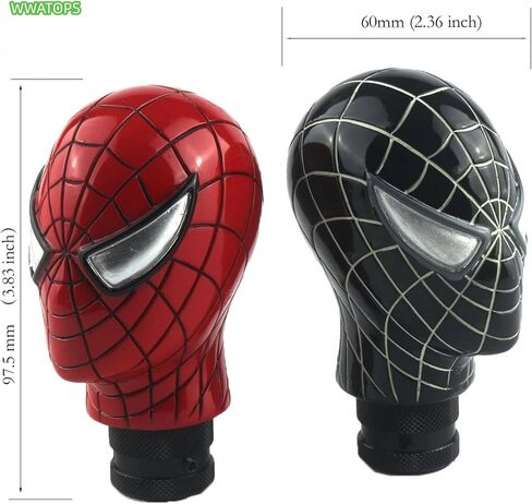 car Gearshift Head, car Operating Lever Head, Resin Gearshift knob, car Transmission Gearshift Lever, Handle Suitable for Most Manual Vehicles(RED) in Saudi Arabia