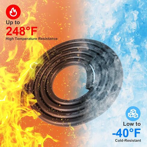5/8" Inch ID Fuel Line,10Ft Fuel Hose NBR Rubber SAE J30R7 300PSI, Supplied By WIVIE (5/8 Inch) in Saudi Arabia