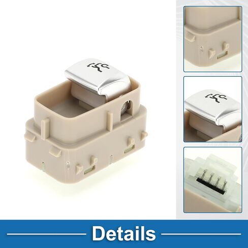 Trunk Release Switch No.2059051713 Rear Door Hatch Liftgate Latch Button Switch for Mercedes-Benz C180 C180 C200 C300 Plastic Beige in Saudi Arabia