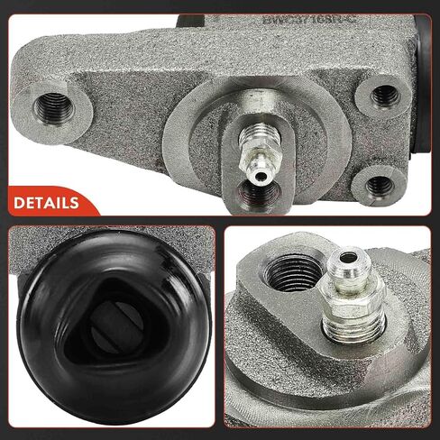 A-Premium Front Drum Brake Wheel Cylinder Compatible with Select Ford and International Harvester Models - F-600, F-700, F-7000, F-800, F-8000, FT800, L800, L900, LN700, LN800, Cargostar, 2-PC Set in Saudi Arabia