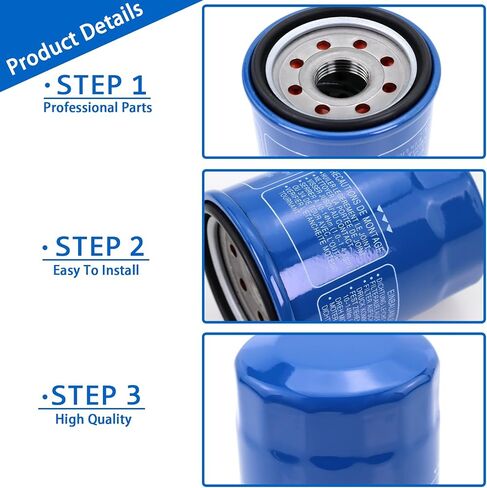 15400-PLM-A02 فلتر زيت، لمرشح الزيت هوندا، يناسب هوندا 15400PLMA02 1983-2022 1pack in Kuwait