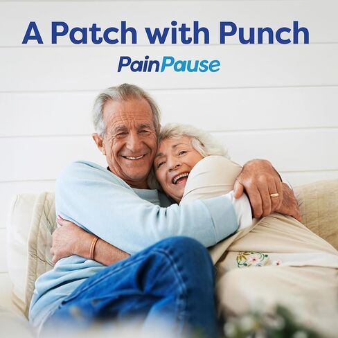 Long Lasting Pain Relief - Back, Hip, Knee, Neck, Plantar Fasciitis, and Others - Relief for Up to 7 Days, Clinically Tested, 4 Devices in 2 Pouches in Saudi Arabia