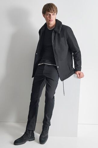 DKNY Men's Sherpa Lined Fashion Jacket in Saudi Arabia