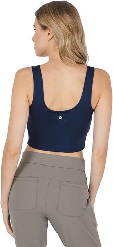 90 Degree By Reflex Everyday Cloud Support Crop Tank with Built-in Bra - 2 Pack in Kuwait