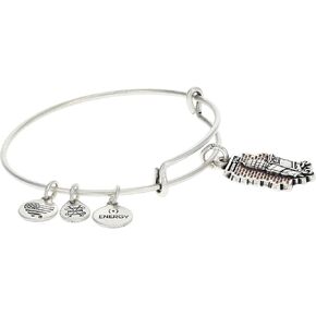 Alex and Ani Harry Potter Color Infusion Platform 9 3/4 Bracelet Rafaelian Silver One Size