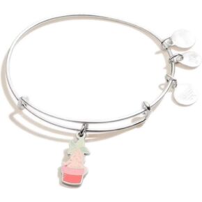 Alex and Ani Harry Potter, Mandrake Bangle Bracelet Shiny Silver One Size