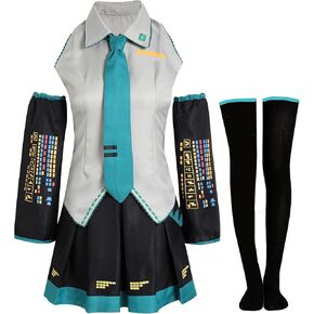 Anime Cosplay Costume Outfit Top Skirt Full Set Women Halloween Costume