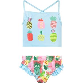 Girls' Tropical Pineapple Swimsuit
